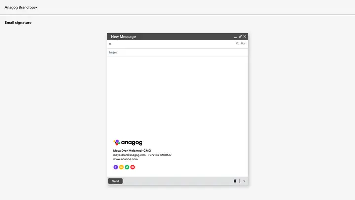 Anagog | Branding | Email Signature