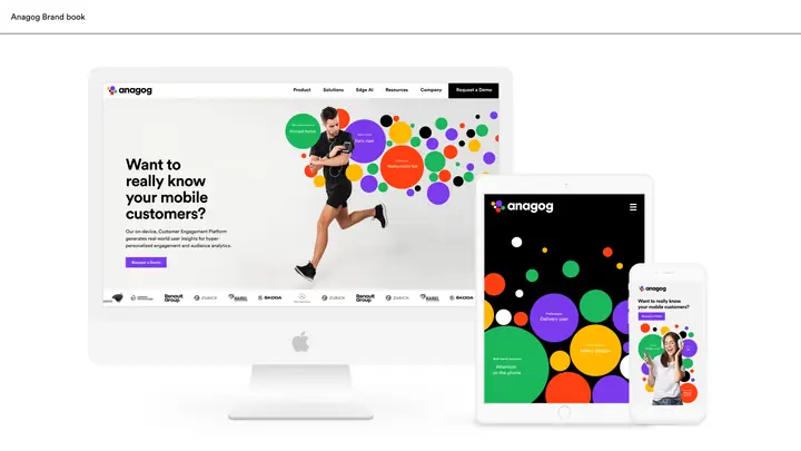 Anagog | Branding | Website