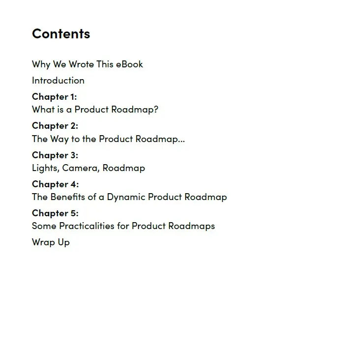 The Yellow Brick Road - Contents