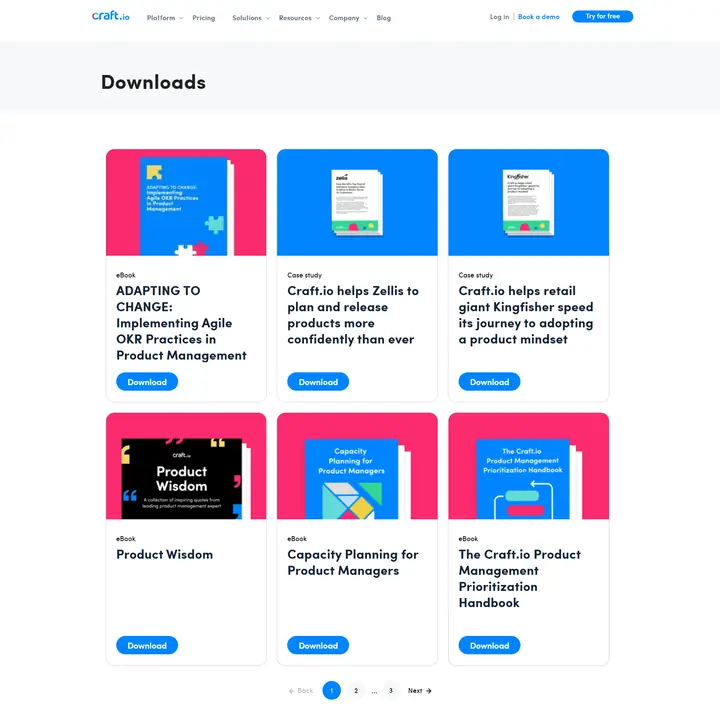 Craft.io | Website | Image 2