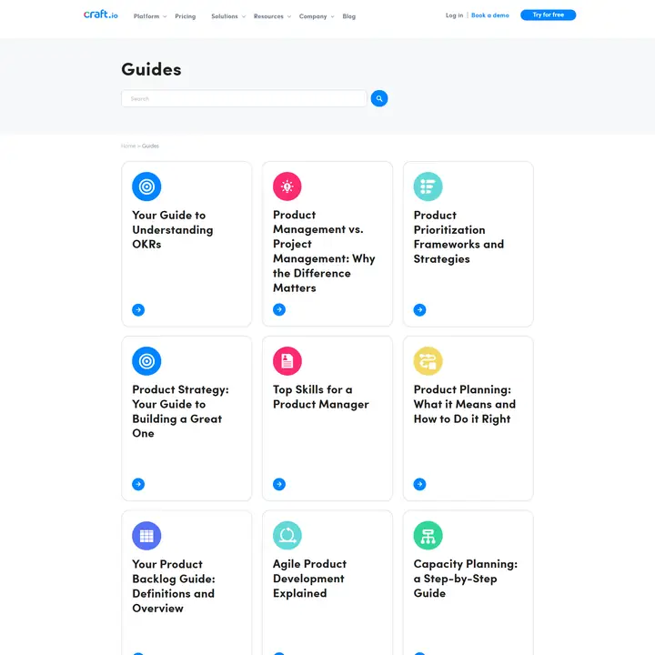 Craft.io | Website | Image 3