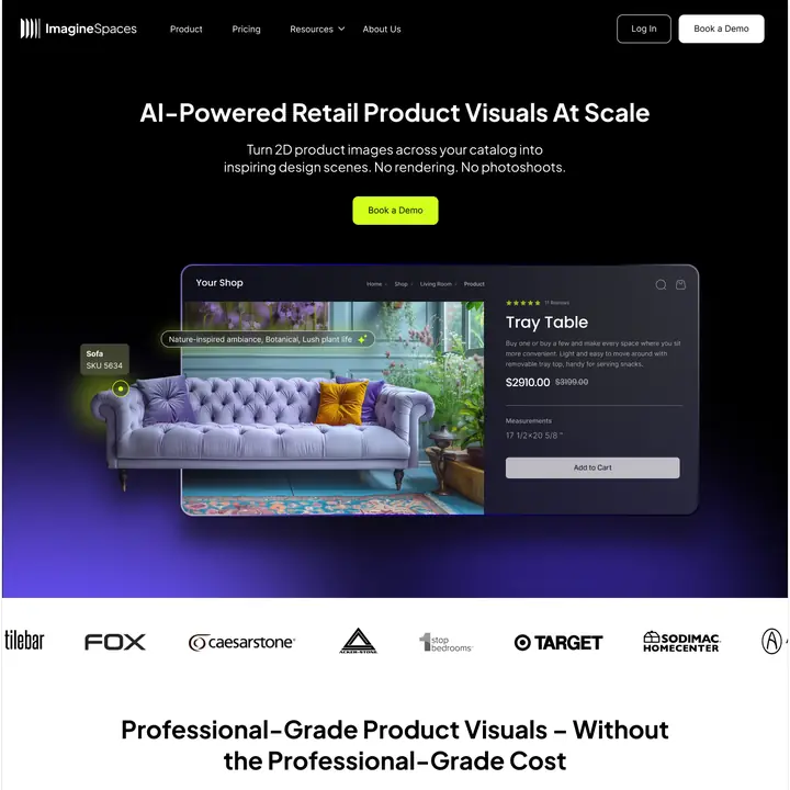 ImagineSpaces | Website | Product