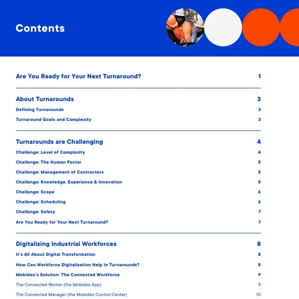 Mobideo | eBook | Are You Ready For Your Next Turnaround | 1