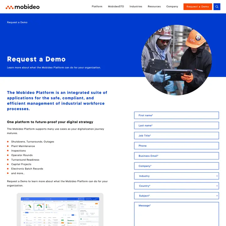 Mobideo | Website | Demo